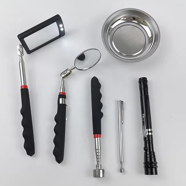 Magnetic Telescoping Picking Up Tool PVC Handle