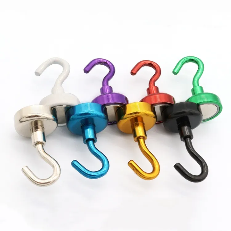 D16 D20 D25 D32 Powerful Colorful Magnetic Hooks