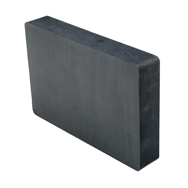 High Quality block magnetic ceramic ferrite magnet.